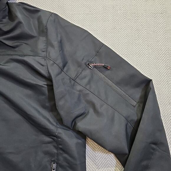 Hawke & Co Performance Black Hoodie Men's Size Large Zip Jacket Fleece Lined NWT - Picture 7 of 16